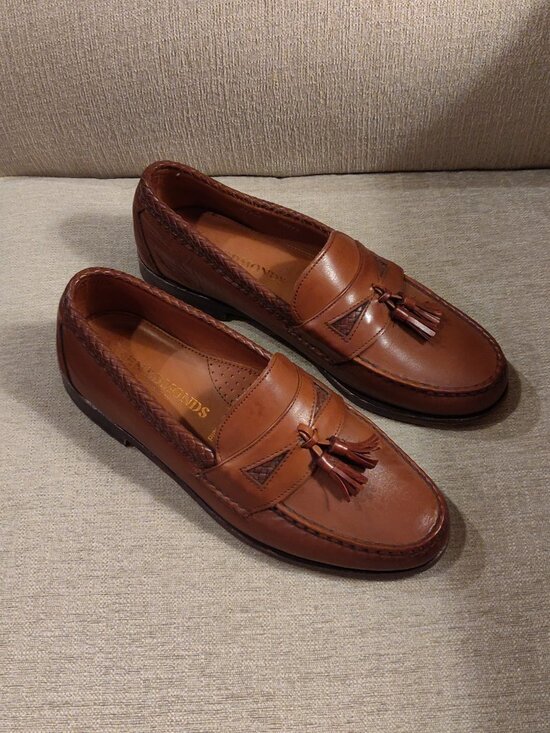 Allen Edmonds Maxfield Port Washington Leather Tassel Loafer SIZE 10E main image 8